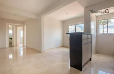 Apartamento com 2 dormitórios para alugar, 55 m² por r$ 2.383,14/mês - boqueirão - curitiba/pr