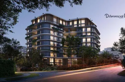 Apartamento garden com 2 dormitórios à venda, 140 m² por r$ 3.404.330,34 - água verde - curitiba/pr