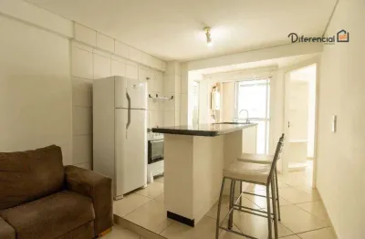 Studio com 1 dormitório para alugar, 29 m² por r$ 2.184,78/mês - alto da glória - curitiba/pr
