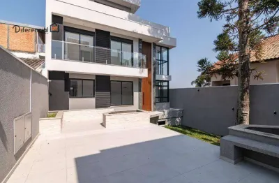 Casa com 3 dormitórios à venda, 217 m² por r$ 1.580.000,00 - santa quitéria - curitiba/pr