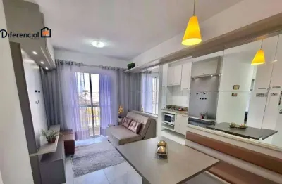 Apartamento com 2 dormitórios para alugar, 55 m² por r$ 2.844,07/mês - fanny - curitiba/pr