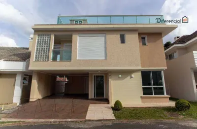 Casa com 4 quartos, 4 suítes e 2 vagas à venda, 354 m² por r$ 1.820.000,00 - santa felicidade - curitiba/pr