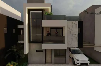 Sobrado triplex com 3 dormitórios à venda, 208 m² por r$ 1.350.000 - jardim das américas - curitiba/pr