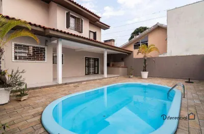 Sobrado com 3 dormitórios para alugar, 238 m² por r$ 9.317,95/mês - vila izabel - curitiba/pr