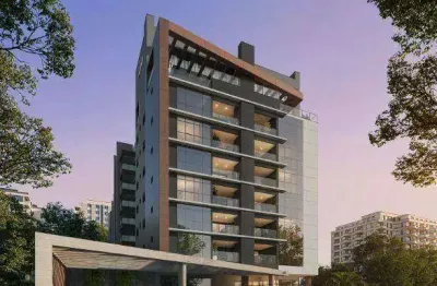 Apartamento garden com 3 dormitórios à venda, 144,17 m² privativos e 63 m² de garden por r$ 2.390.000 - ahú - curitiba/pr