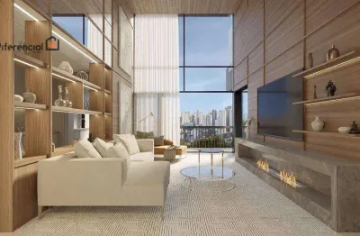 Apartamento alto padrão com 2 quartos sendo 2 suítes e 2 vagas a venda no batel por r$ 2.287.610,62