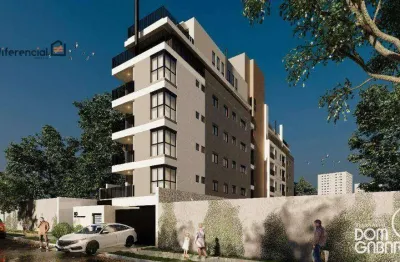 Apartamento com 2 dormitórios à venda, 60 m² por r$ 481.275,00 - capão raso - curitiba/pr
