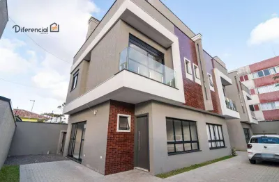 Sobrado com 3 dormitórios à venda, 125 m² por r$ 999.000,00 - agua verde - curitiba/pr