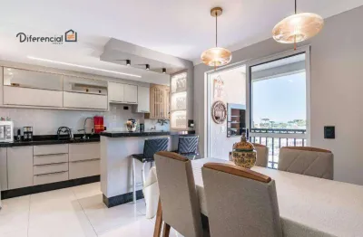 Apartamento com 2 dormitórios à venda, 64 m² por r$ 620.000,00 - novo mundo - curitiba/pr