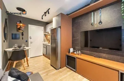 Studio com 1 dormitório à venda, 26 m² por r$ 489.900,00 - mercês - curitiba/pr