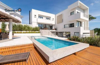 Casa com 4 dormitórios à venda, 545 m² por r$ 6.900.000,00 - alphaville graciosa - pinhais/pr