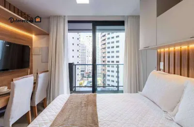 Studio à venda, 19 m² por r$ 405.000,00 - batel - curitiba/pr