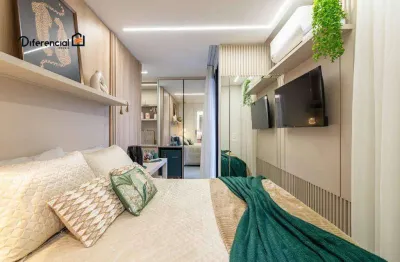 Studio com 1 dormitório à venda, 18 m² por r$ 459.000,00 - batel - curitiba/pr