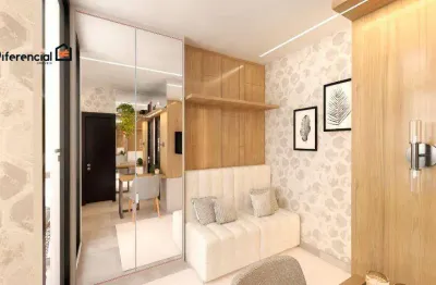 Studio com 1 dormitório à venda, 39 m² por r$ 610.000,00 - batel - curitiba/pr