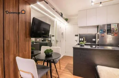 Apartamento à venda, 30 m² por r$ 439.000,00 - água verde - curitiba/pr