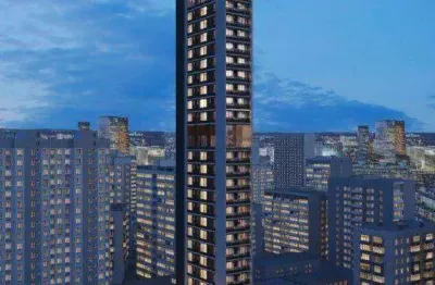 Studio com 1 dormitório à venda, 17 m² por r$ 265.000,00 - centro - curitiba/pr