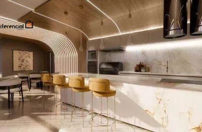 Studio à venda, 24 m² por r$ 351.000 - champagnat - curitiba/pr