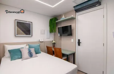 Studio com 1 dormitório para alugar, 20 m² por r$ 4.044,95/mês - batel - curitiba/pr