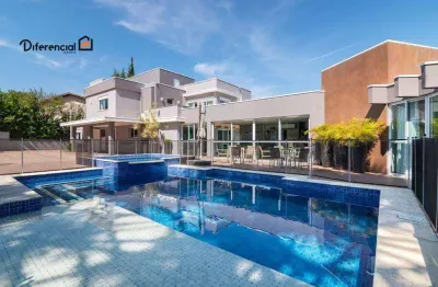 Sobrado de alto padrão mobiliado e decorado no belo condomínio mosel ville.