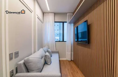 Apartamento com 1 dormitório para alugar, 30 m² por r$ 3.600,00/mês - batel - curitiba/pr