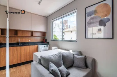 Studio com 1 dormitório para alugar, 22 m² por R$ 2.650,00/mês - Jardim Botânico - Curitiba/PR