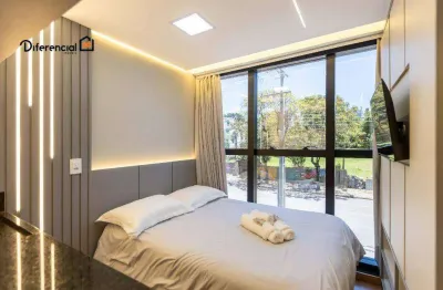 Studio com 1 dormitório para alugar, 13 m² por R$ 2.577,81/mês - Batel - Curitiba/PR