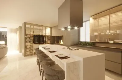Apartamento duplex com 3 dormitórios à venda, 244 m² por r$ 5.500.000,00 - água verde - curitiba/pr