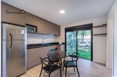 Studio com 1 dormitório à venda, 27 m² por r$ 380.000,00 - água verde - curitiba/pr