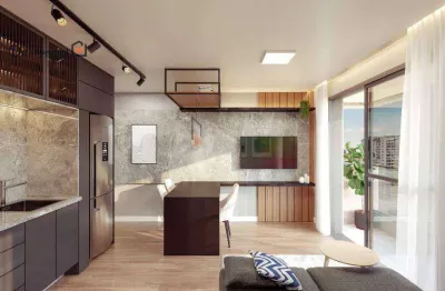 Studio com 1 dormitório à venda, 34 m² por r$ 462.504,15 - batel - curitiba/pr