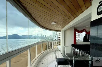 Vendo apartamento com vista panorâmica pro mar com 2 dormitórios sendo 1 suíte + 2 vagas + lazer completo.