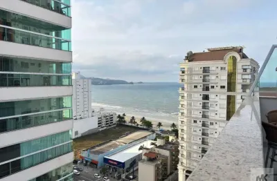 Vendo duplex com 4 suítes + 2 vagas + lazer em meia praia com vista mar aceita permuta por casa em condomínio