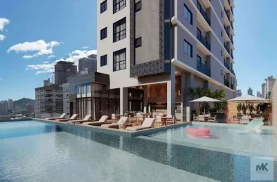 Apartamento em construção 3 suítes + 3 vagas de garagem + lazer completo em meia praia de itapema.