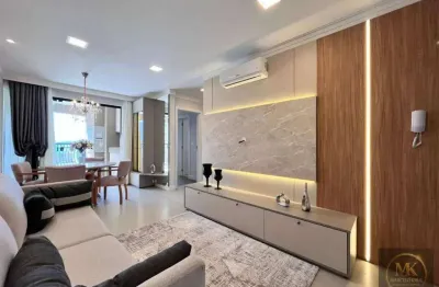 Apartamento á venda mobiliado 2 dormitórios sendo 1 suíte 70m2 privativos, pagamento facilitado direto em itapema