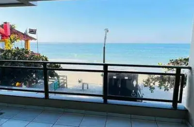 Apartamento á venda frente mar 3 dormitórios sendo 1 suíte + 2 vagas garagem meia praia de itapema aceita permuta em brusque