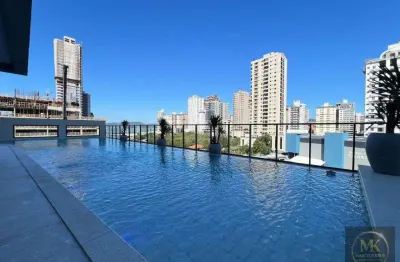 Apartamento á venda 3 suítes + 3 vagas 123m2 privativos pagamento facilitado direto proprietário em meia praia itapema sc