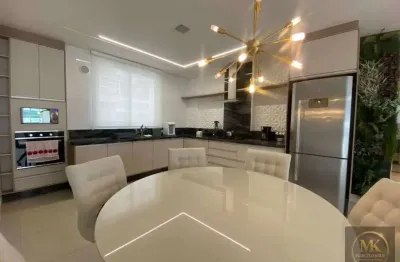 Aluguel temporada  apto mobiliado com 3 suítes, churrasqueira, 135m² e 2 vagas, meia praia rua 300  disponível virada!'