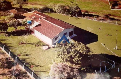 Sítio com 3 dormitórios à venda, 50000 m² por r$ 1.350.000,00 - usina três bocas - londrina/pr