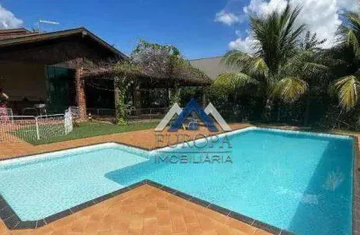 Chácara com 4 dormitórios à venda, 2632 m² por r$ 1.050.000,00 - riviera do poente - alvorada do sul/pr