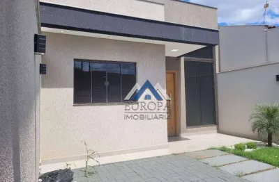 Casa com 3 dormitórios à venda, 80 m² por r$ 390.000,00 - jardim continental - londrina/pr