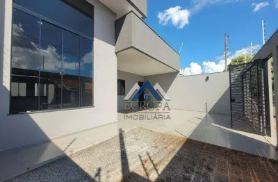 Casa com 3 dormitórios à venda, 112 m² por r$ 550.000,00 - jardim planalto - londrina/pr