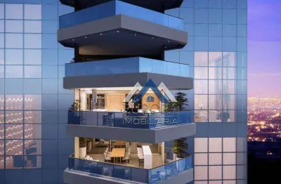 Apartamento com 4 dormitórios à venda, 427 m² por r$ 6.689.000,00 - bela suiça - londrina/pr