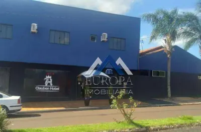 Hotel com 14 dormitórios à venda, 246 m² por r$ 1.200.000,00 - centro - sertaneja/pr