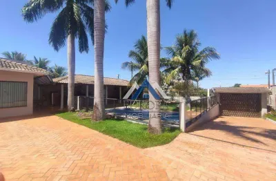 Chácara com 5 dormitórios, 828 m² - venda por r$ 1.000.000 ou aluguel por r$ 3.800,00/mês - condomínio santa ruth - sertanópolis/pr