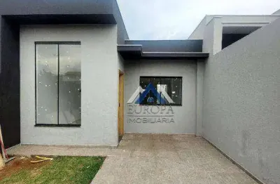 Casa com 2 dormitórios à venda, 70 m² por r$ 285.000,00 - jardim moema - londrina/pr