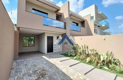 Sobrado à venda, 117 m² por r$ 610.000,00 - jardim portal de itamaracá - londrina/pr