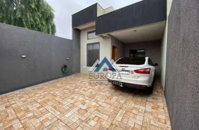 Casa com 3 dormitórios à venda, 90 m² por r$ 380.000,00 - columbia - londrina/pr