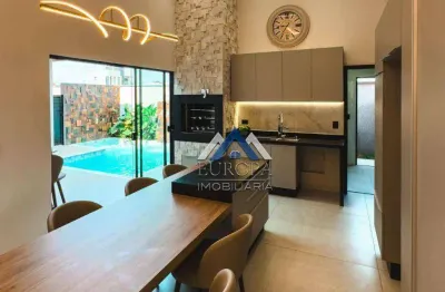 Casa com 3 dormitórios à venda, 173 m² por r$ 1.550.000,00 - parque industrial v - arapongas/pr