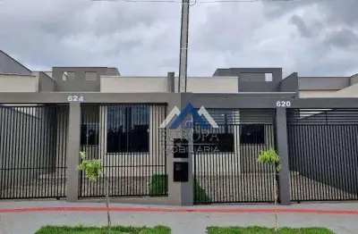 Casa com 3 dormitórios à venda, 85 m² por r$ 290.000,00 - jardim padovani - londrina/pr