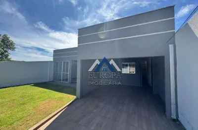 Casa com 2 dormitórios à venda, 70 m² por r$ 290.000 - jardim paris - região norte - londrina/pr