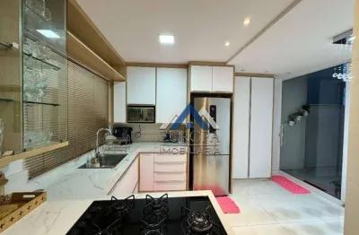 Casa no jardim coliseu com 3 dormitórios à venda, 140 m² por r$ 580.000 - jardim império do sol - londrina/pr